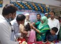 হোসেনপুরে মাসব্যাপী ওরাল কলেরা টিকাদান শুরু